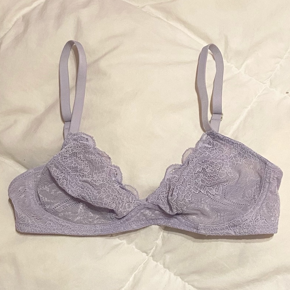 NWOT Madewell Sheer Lace Bralette ✨